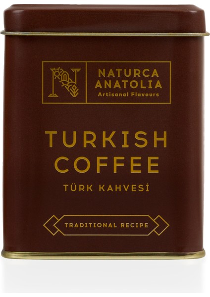 Naturca Türk Kahvesi 100 gr Teneke Kutu