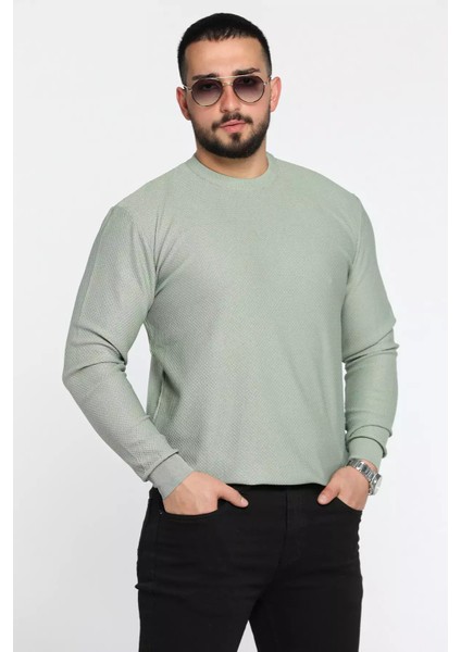 Erkek Bisiklet Yaka Triko Kazak P-00013981 fiyatları