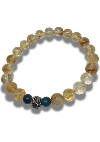 Gümüş Bileklik |sitrin ve Yeşim Taşı ile Özel Tasarım" modelleri