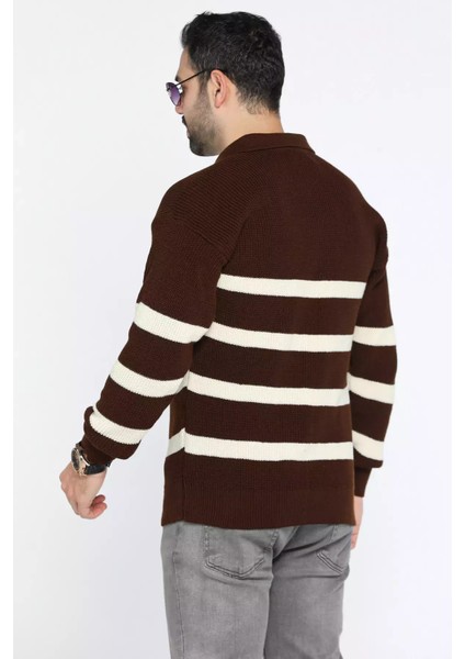 Yarım Fermuarlı Erkek Triko Kazak P-00013938 modelleri