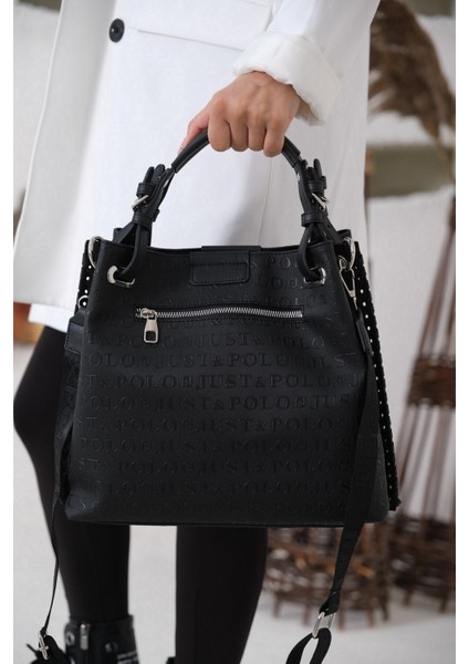 Kadın Mıknatıs Kapama Örgü Detaylı El Ve Omuz Çantası Pbu4031 fırsatları