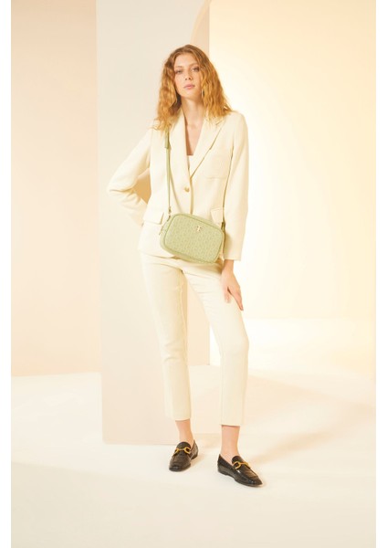 Defne Yeşili Kadın Omuz Çantası 05PO24Y1758