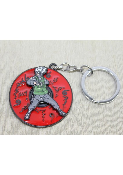 Metal Dönen Anime Figür Anahtarlık ALK3091