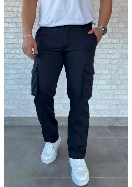 Kargo Cepli Boru Paça Erkek Pantolon P-00013838
