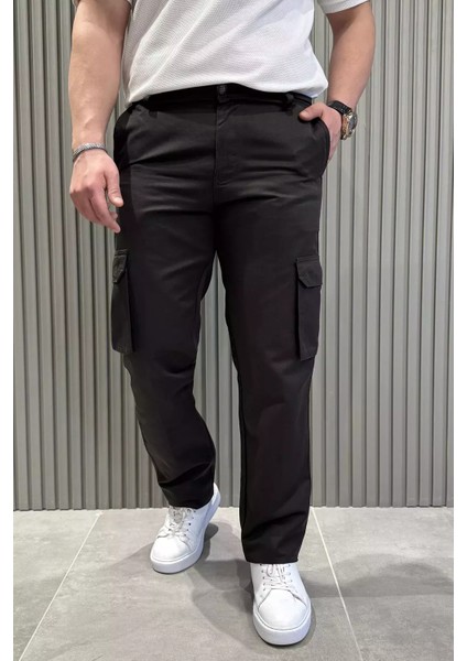 Kargo Cepli Boru Paça Erkek Pantolon P-00013838