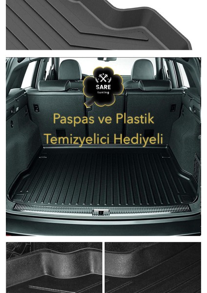Citröen C4 Picasso 2013 Sonrası Bagaj Havuzu | 5 Koltuklu (Temizleyici Hediyeli)