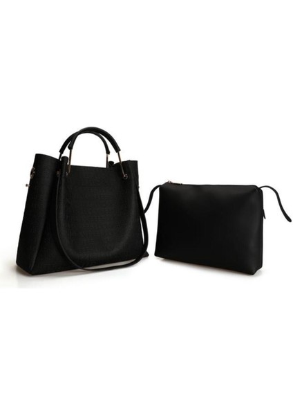 Iç Cüzdanlı Kadın El Ve Omuz Çantası