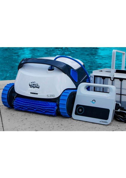 Gemaş Plecos S2 (Dolphın) S200 Otomatik Havuz Süpürge Robotu-Automatic Pool Cleaners-Toptancıyızbiz fırsatları