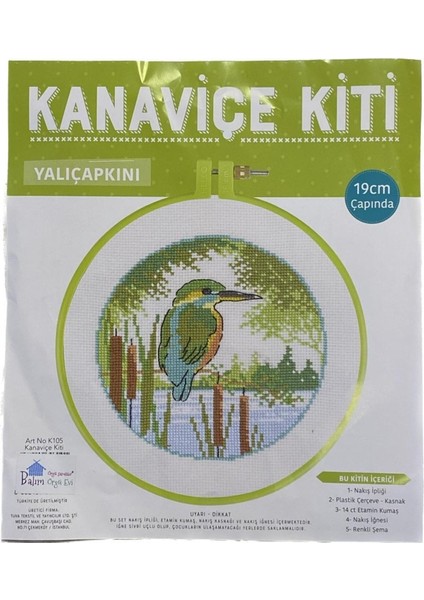 Kanaviçe Kiti Yalı Çapkını 19 cm