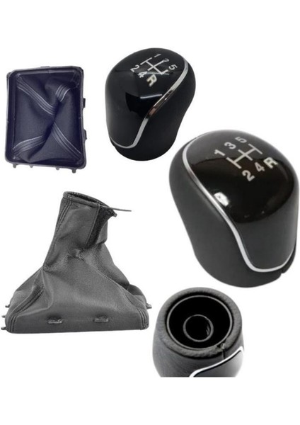 Vectra C F23 Şanzıman Vites Körüğü El Fren Körüğü Deri Vites Topuzu Üçlü Set