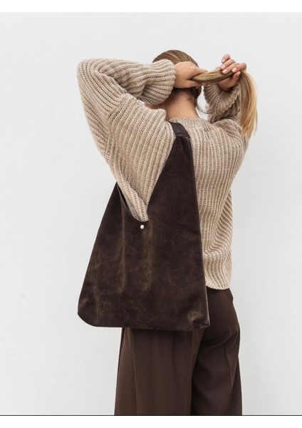 Süet Deri Çanta Yeni Sezon