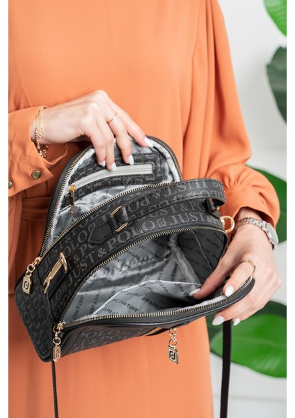 Kadın Omuz Çantası Jpm2057 Siyah Siyah Çanta Siyah Çanta modelleri