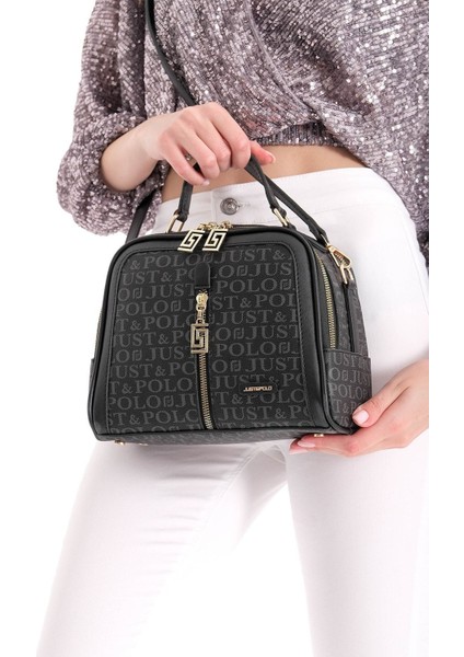 Kadın Omuz Çantası Jpm2057 Siyah Siyah Çanta Siyah Çanta fırsatları