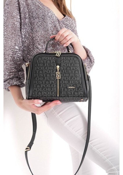 Kadın Omuz Çantası Jpm2057 Siyah Siyah Çanta Siyah Çanta indirimleri