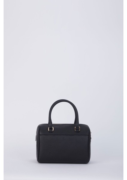 Yeni Siyah Print Kadın Omuz Çantası 05PO22K1591 indirimleri