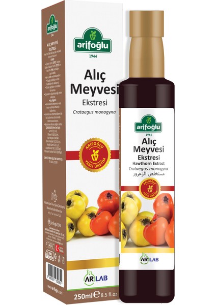 Alıç Meyvesi Ekstresi 250ML Hawthorn Extract