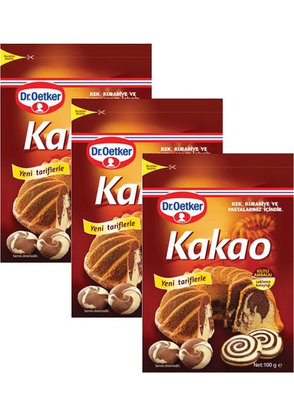Kakao 100 gr x 3 Adet