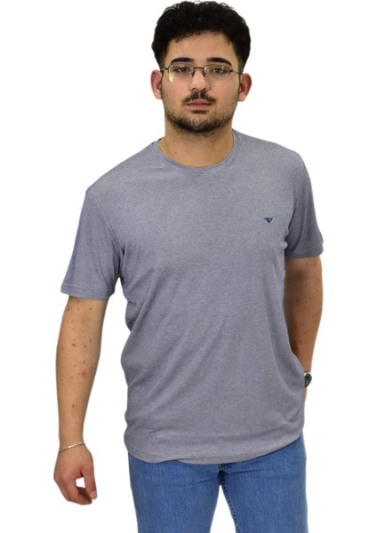 Erkek Sıfıryaka Düz Merserize Tişört T6034 BGL-ST04527