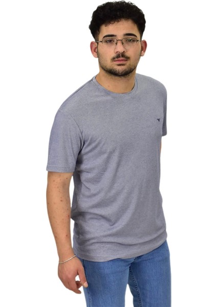 Erkek Sıfıryaka Düz Merserize Tişört T6034 BGL-ST04527