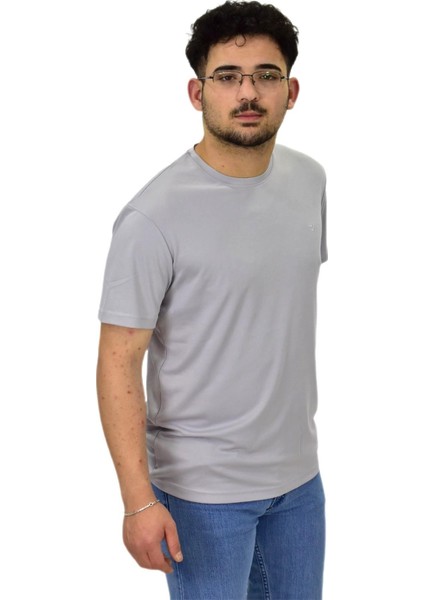 Erkek Sıfıryaka Düz Merserize Tişört T6034 BGL-ST04527