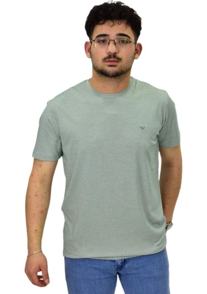 Erkek Sıfıryaka Düz Merserize Tişört T6034 BGL-ST04527