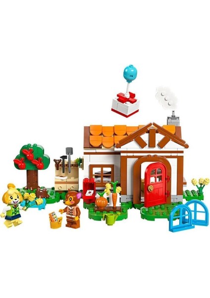 Nessiworld 77049 LEGO Animal Crossing Isabelle'in Ev Ziyareti 389 Parça +6 Yaş