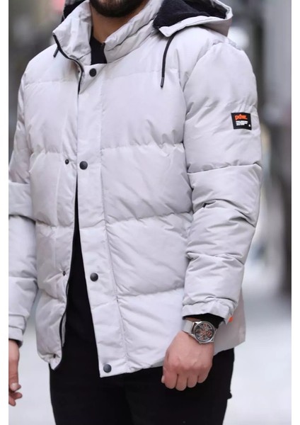 Erkek Kapüşonlu Içi Peluş Mont P-00013137 fırsatları