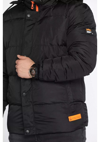 Erkek Kapüşonlu Içi Peluş Mont P-00013137 fırsatları