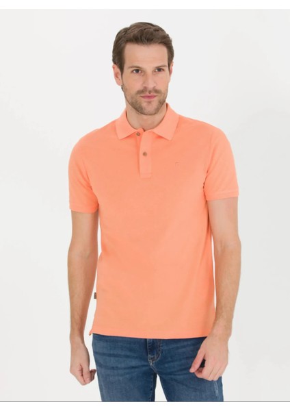 Slim Fit Polo Yaka Basic Tişört