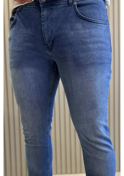 Erkek Likralı Jean Kot Pantolon P-00013016 fırsatları