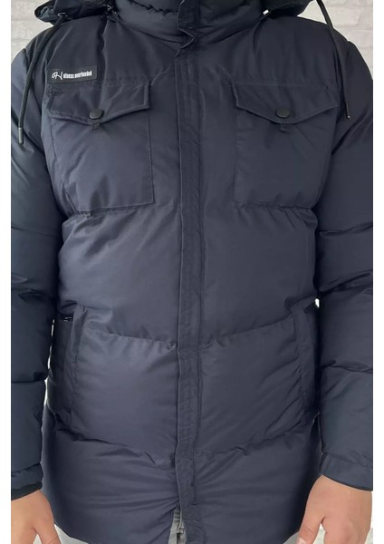 Kapüşonlu Içi Peluş Erkek Mont P-00013136 modelleri