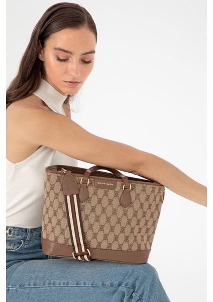 Kahve Kadın Çapraz Omuz Çantası 05PO24K1677