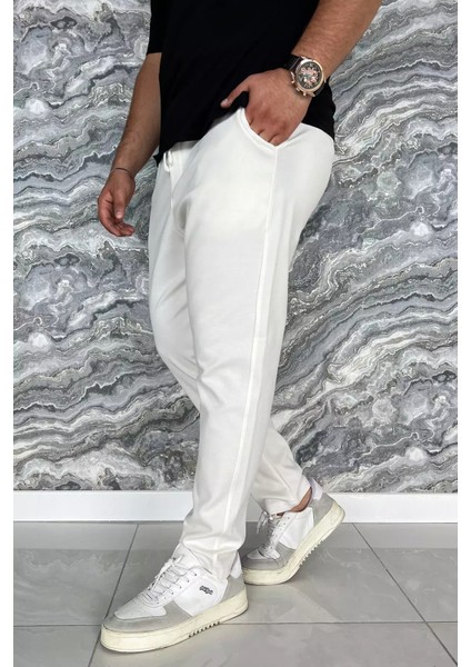 Bel Lastikli Likralı Erkek Pantolon P-00011921