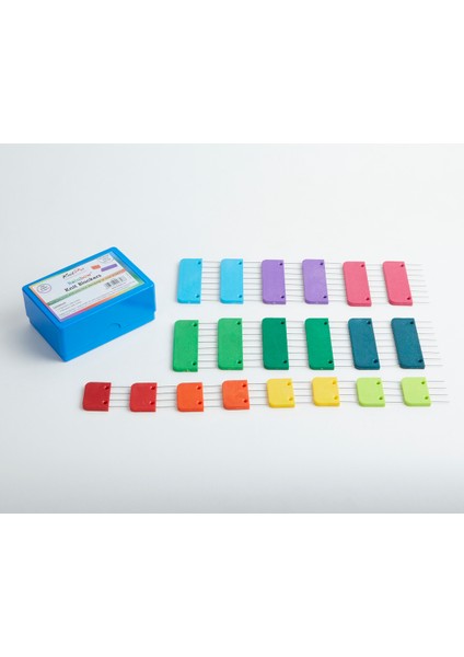 Knitpro Rainbow Örgü Bloklayıcı (20'li)