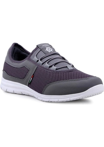 Kevın Füme Beyaz Rahat Taban Günlük Yürüyüş Koşu Erkek Sneaker Spor Ayakkabı KEVIN-5045