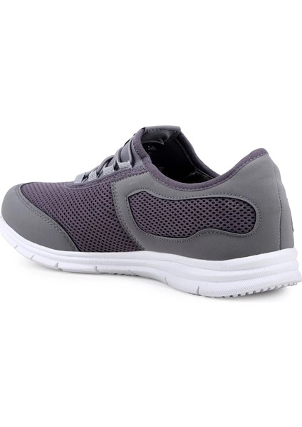 Kevın Füme Beyaz Rahat Taban Günlük Yürüyüş Koşu Erkek Sneaker Spor Ayakkabı KEVIN-5045