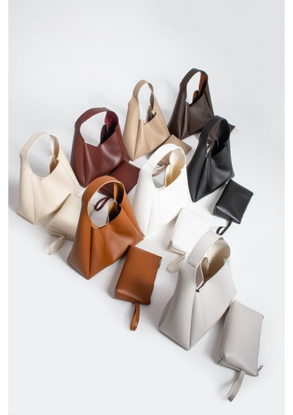 Siyah Çıtçıt Kapatmalı Cüzdan Hediyeli Kaliteli El Ve Omuz Çantası indirimleri