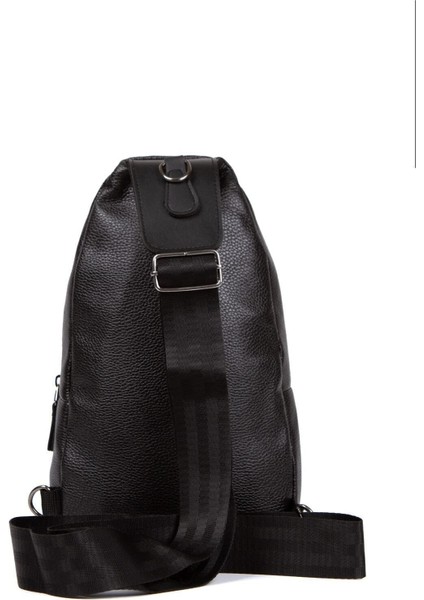Unisex Çapraz Omuz ve Bel Çantası Siyah Suya Dayanıklı Günlük Seyahat Çantası (BOY:30CM EN:16CM) fırsatları