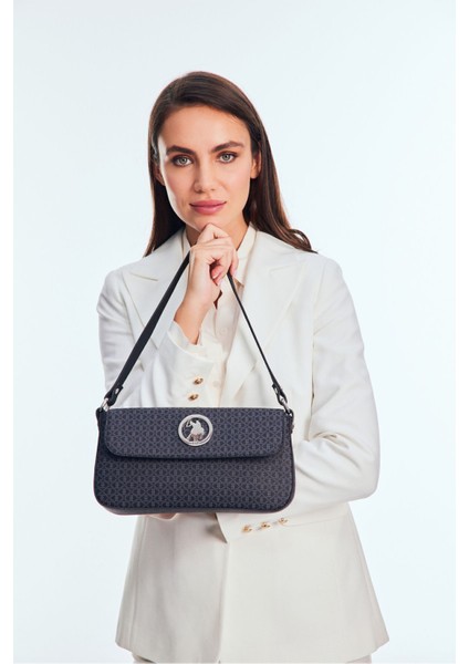 Sıyah Kadın Omuz Çantası Us8579 Online Exclusive modelleri