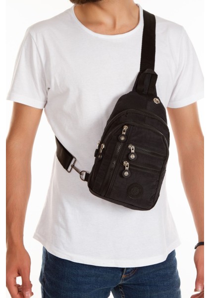 Unisex Su Geçirmez Kulaklık Usb Çıkışlı Çapraz Askılı Çanta Bel Omuz Ve Göğüs Çanta Günlük Bodybag modelleri