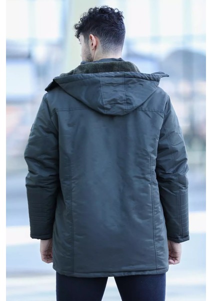 Erkek Kapüşonlu Içi Peluş Mont P-00006438 indirimleri