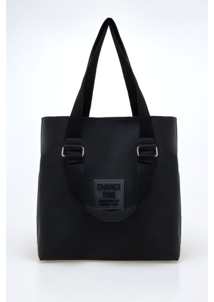 Kadın Siyah Shopper Omuz Çantası Eni 38 Cm Boy 35cm 0057 indirimleri