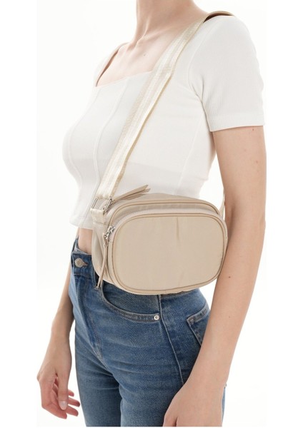 Wıth-W Ayarlanabilir Kolon Askılı Cepli Model Mini Çapraz Çanta Jina