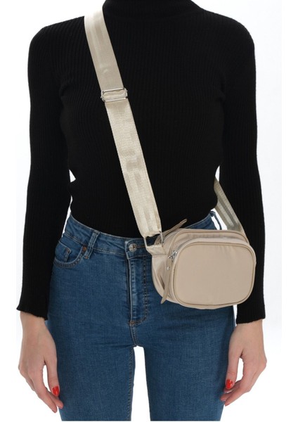 Wıth-W Ayarlanabilir Kolon Askılı Cepli Model Mini Çapraz Çanta Jina modelleri