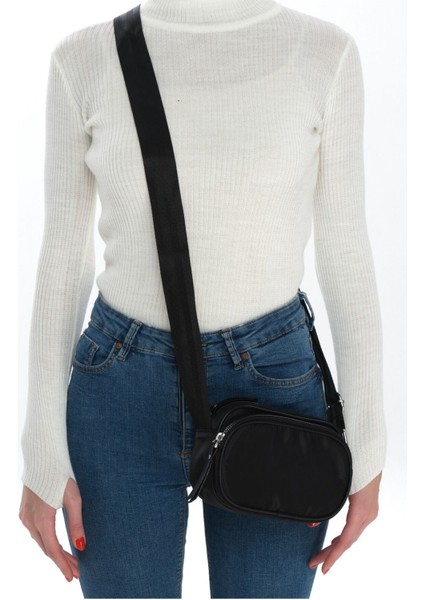 Wıth-W Ayarlanabilir Kolon Askılı Cepli Model Mini Çapraz Çanta Jina fiyatları