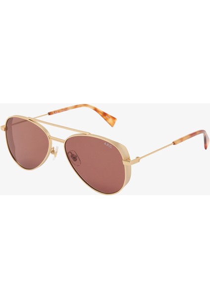 Bill Unisex Pilot Güneş Gözlüğü, Kahverengi Lens, %100 Uva/uvb Koruma, Ce Sertifikalı fiyatları