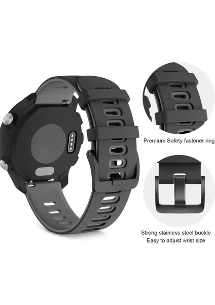 Xiaomi Watch S1-S1 Active/s2/s3/mi Watch Uyumlu Silikon Ayarlanabilir Spor Kordon 22MM fırsatları