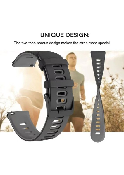 Xiaomi Watch S1-S1 Active/s2/s3/mi Watch Uyumlu Silikon Ayarlanabilir Spor Kordon 22MM indirimleri