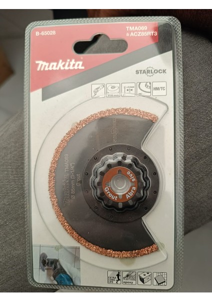 B-65028 TMA069 85MM 30 Kum Rıff Segmanlı Testere Bıçak