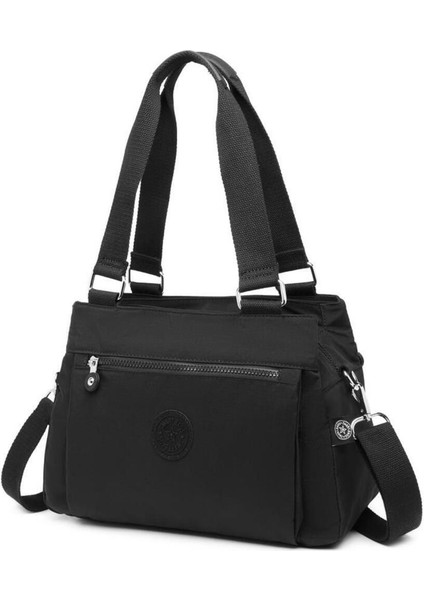 Krinkıl Kumaş Kadın Omuz Çantası 1125 Siyah fiyatları